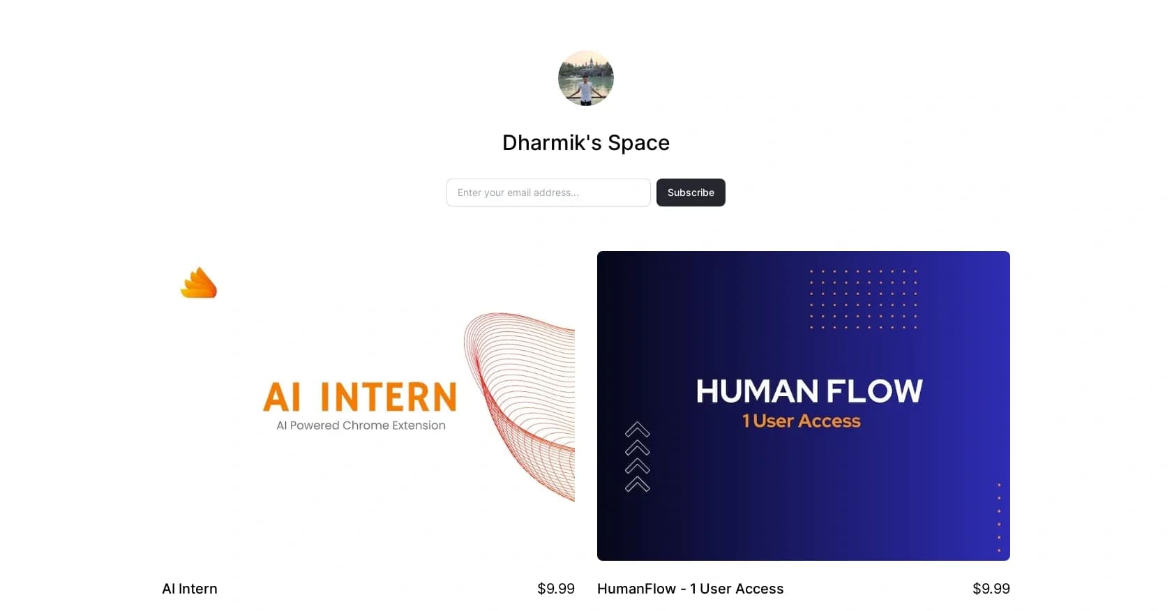 Ai Intern homepage screenshot — AI assistant: Skip the grind, focus on big picture