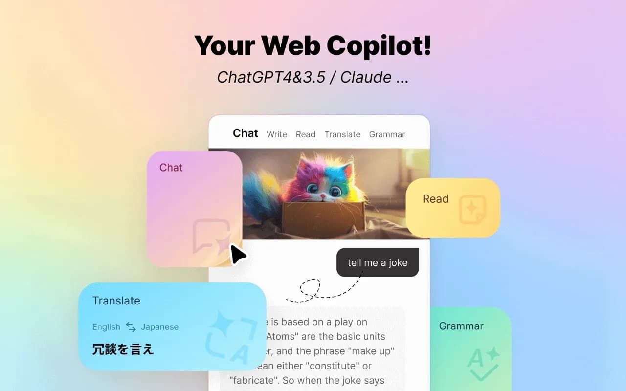 AIPal homepage screenshot — Seamlessly integrates AI into daily tasks, boosting producti