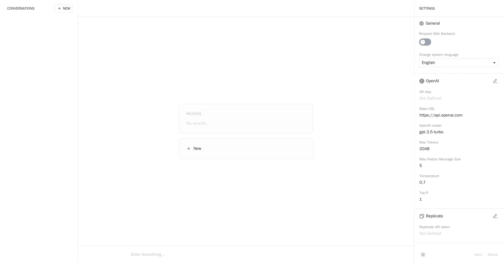 Anse homepage screenshot — Seamlessly converse with AI for elegant answers.