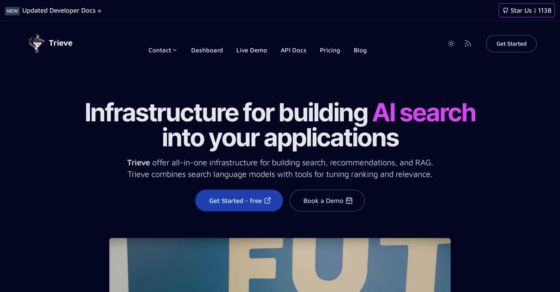 Article Summarizer homepage screenshot — Summarize articles instantly with AI.