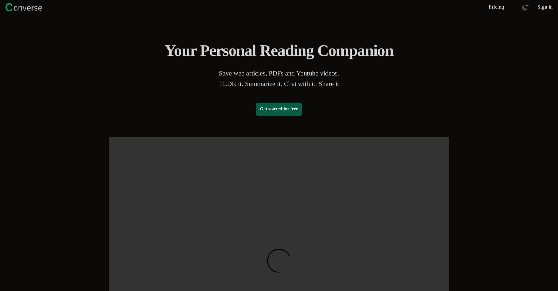 B7Labs homepage screenshot — Empower conversations with AI-driven insights.