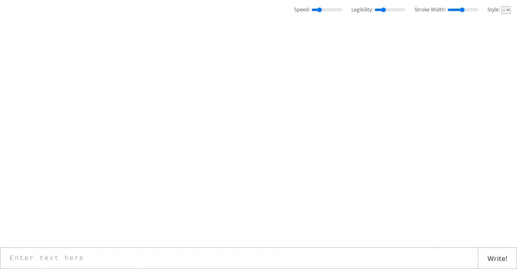 Calligrapher homepage screenshot — Convert text to realistic handwriting instantly.