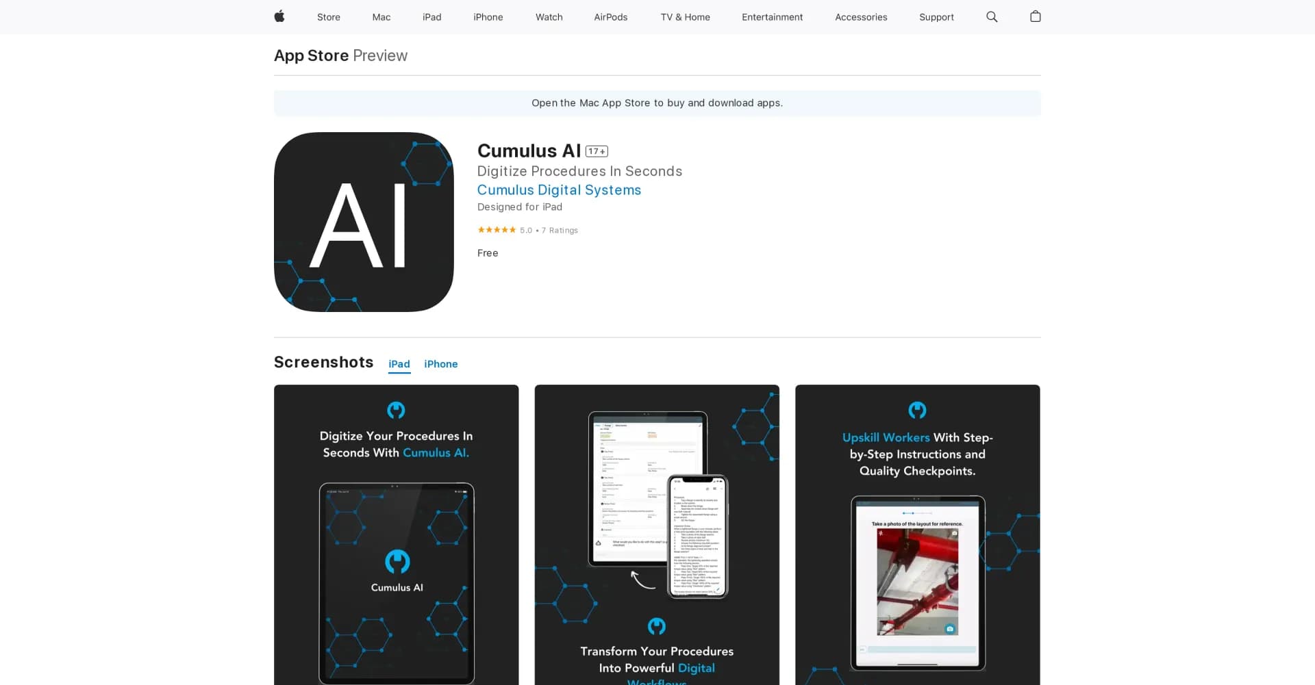 Cumulus AI homepage screenshot — Cumulus AI: Revolutionize your iOS experience.