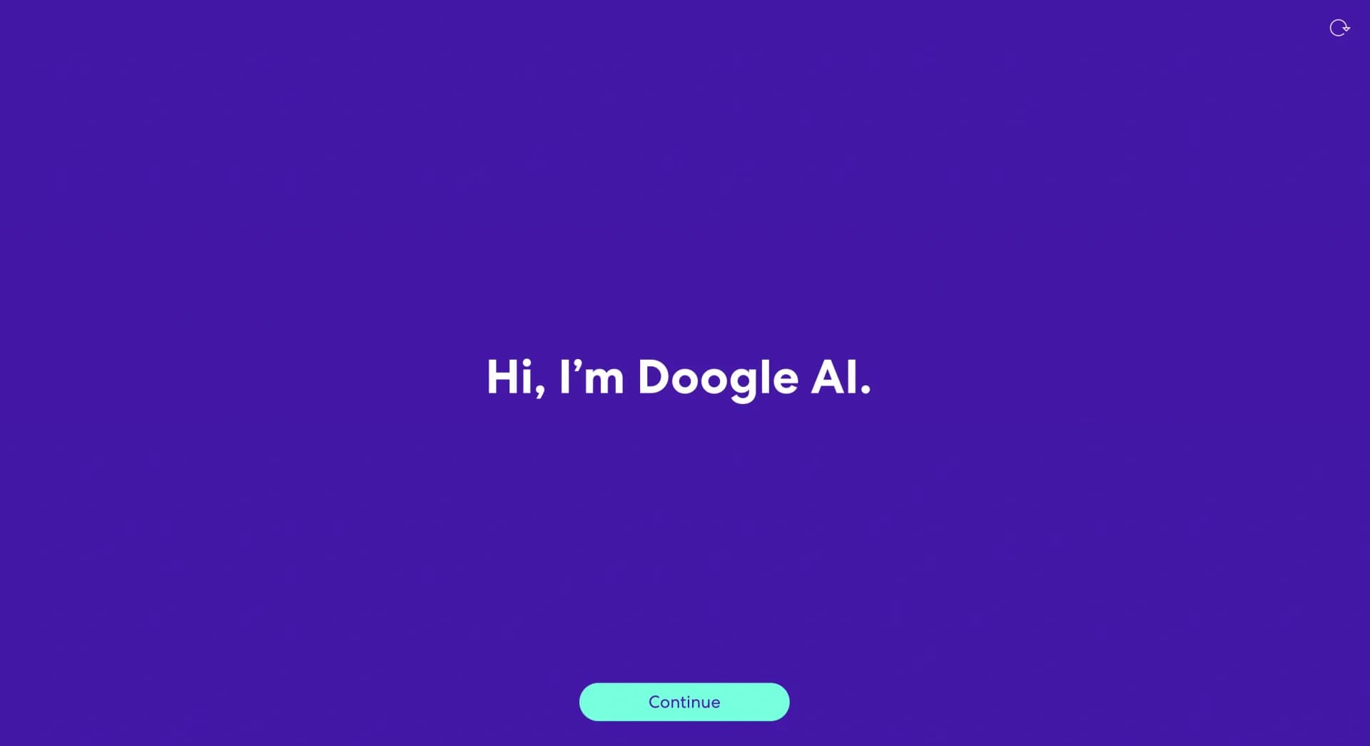 Doogle AI homepage screenshot — AI assistant for task completion and service matching