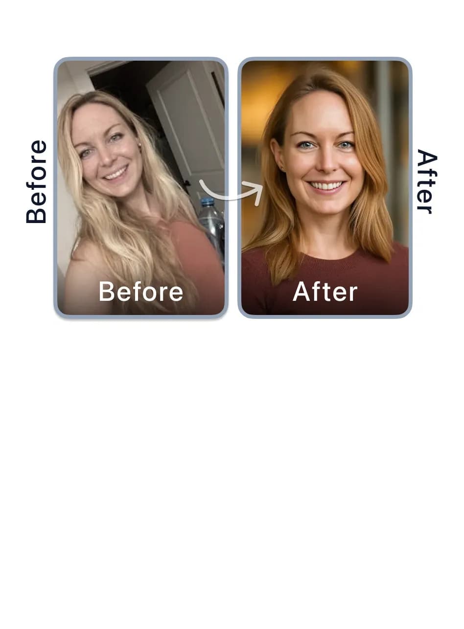 Dreamwave homepage screenshot — Rated the #1 AI headshot generator for studio-quality (4K) p