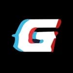 Glitching logo