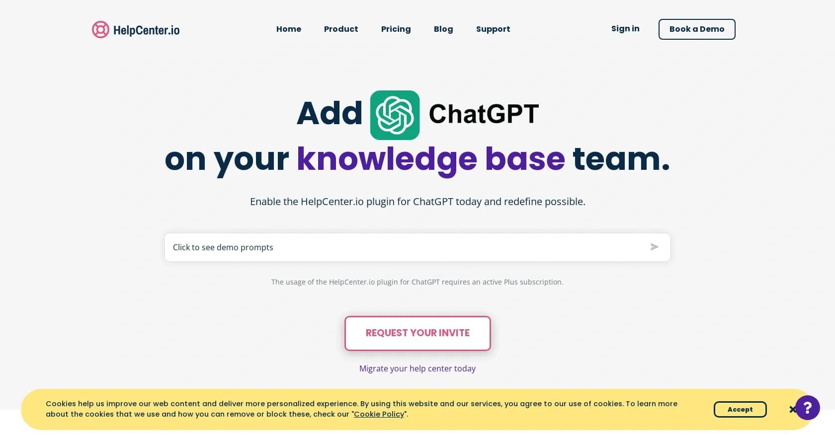 Helpcenter homepage screenshot — Create the perfect help center for your customers
