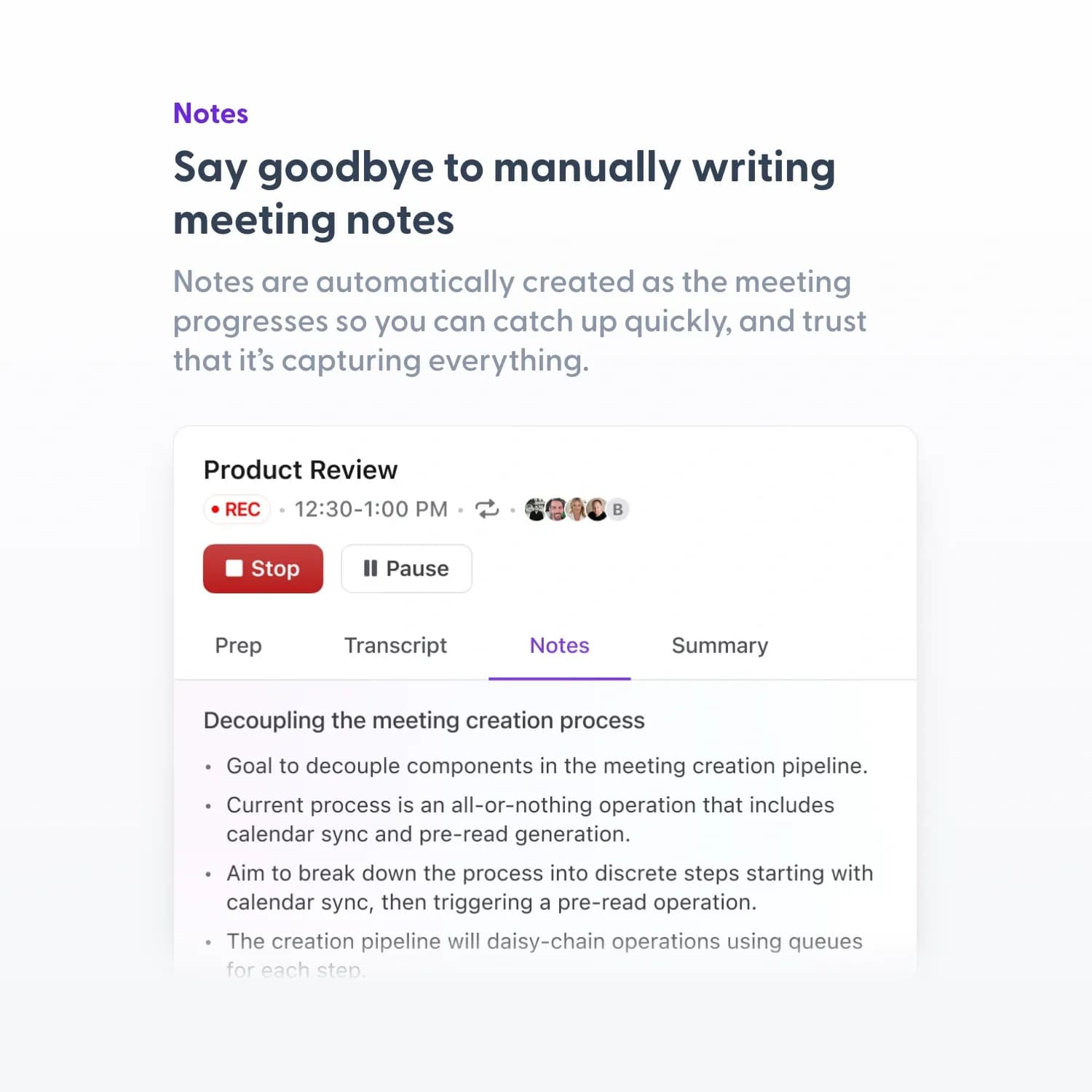 Limitless - Personalized & Secure Memory AIv1.2.0 homepage screenshot — Recall anything you've said or heard in meetings or conversa