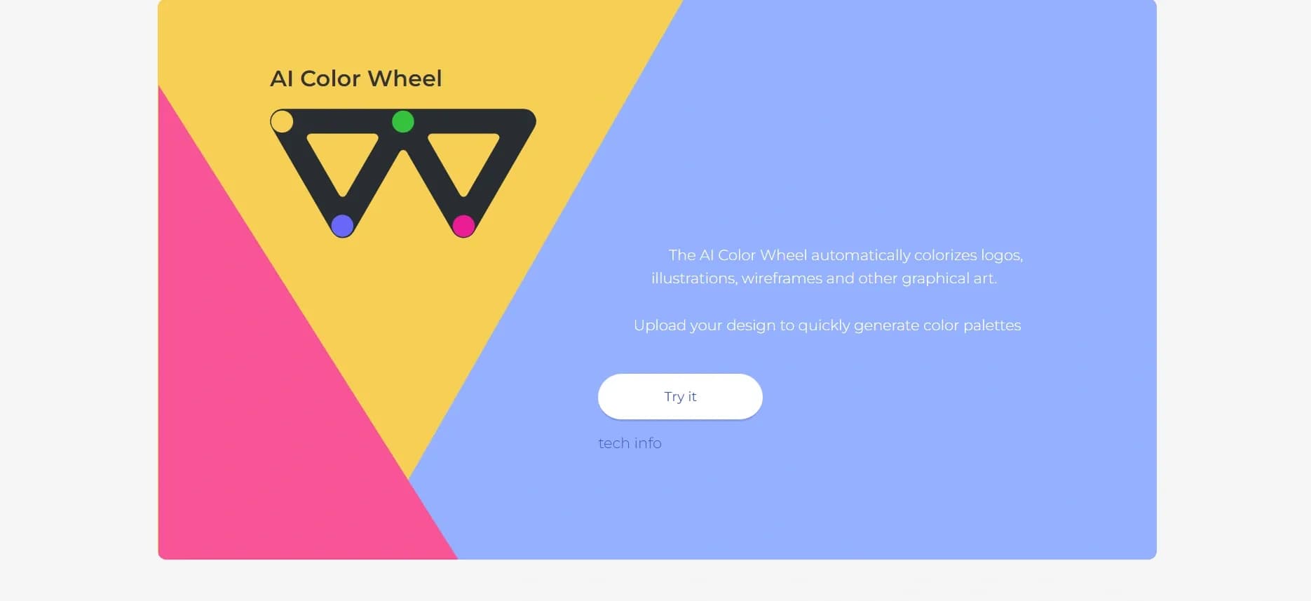 Logo Rank homepage screenshot — Instantly colorize logos and illustrations with AI