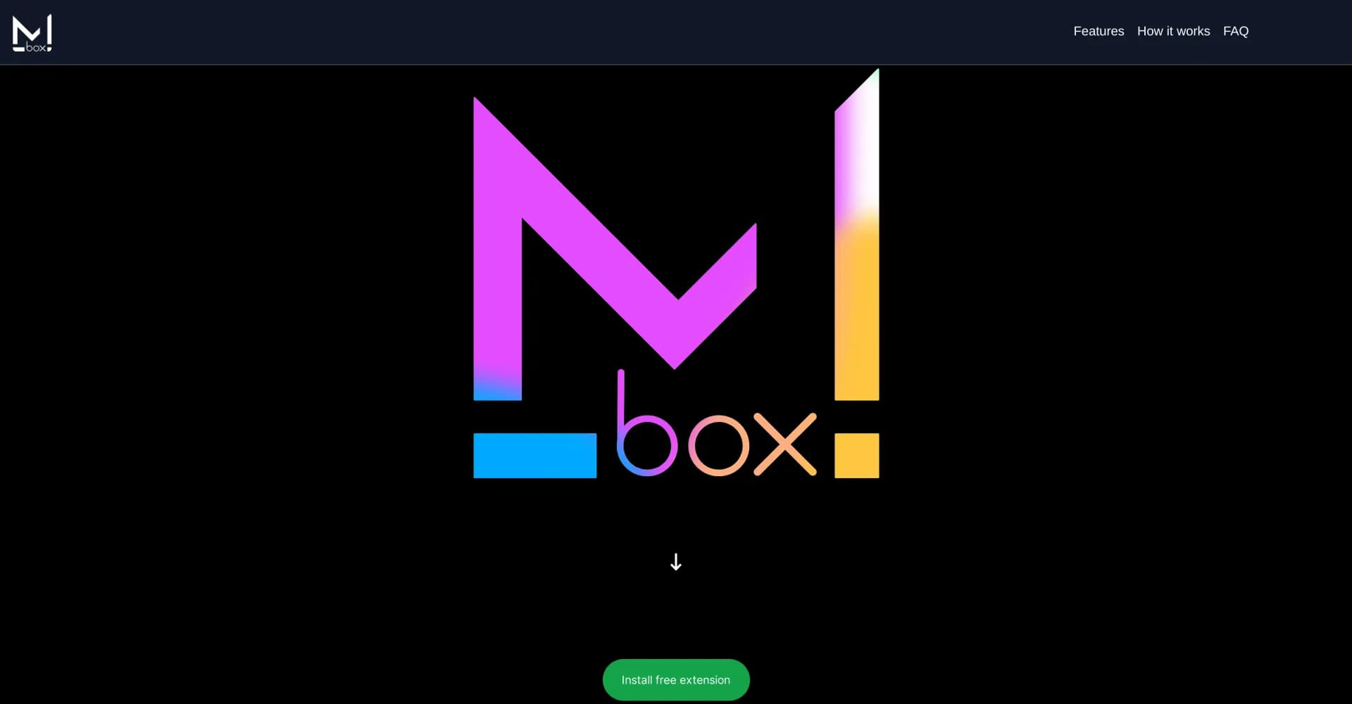 MBox AI meet homepage screenshot — Summarize your online meetings with AI.