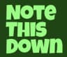 Note This Down logo
