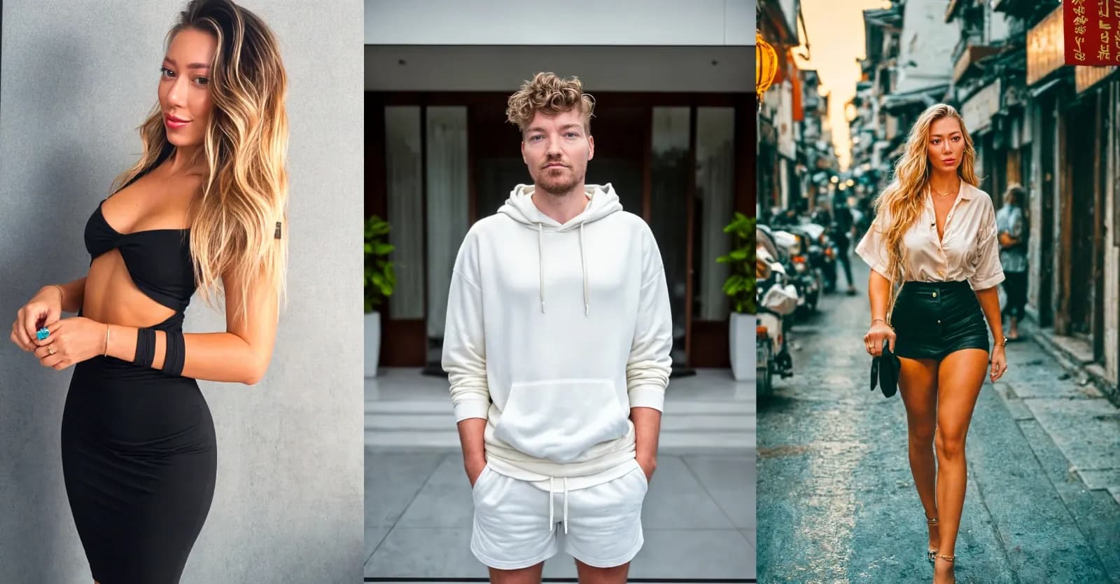 Photo AI homepage screenshot — Create beautiful AI photos and videos of real people