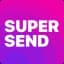 Super Send logo