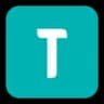 Taped logo