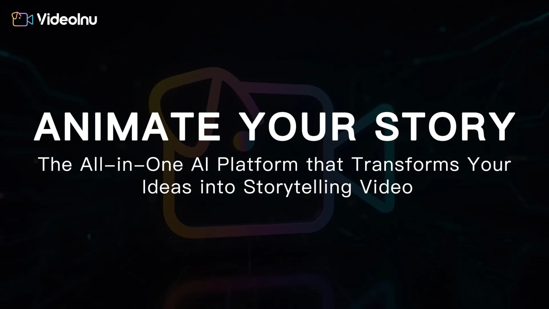 Videoinu homepage screenshot — Create Your First Viral Video and Start YouTube Monetization