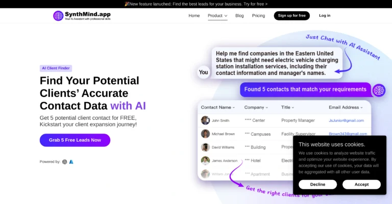 AI Client Finder by SynthMind