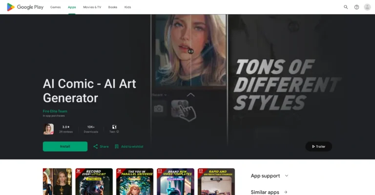 AI Comic - AI Art Generator