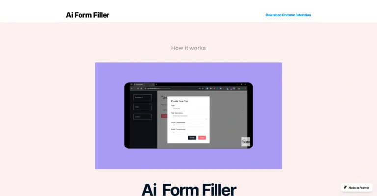 Ai Form Filler