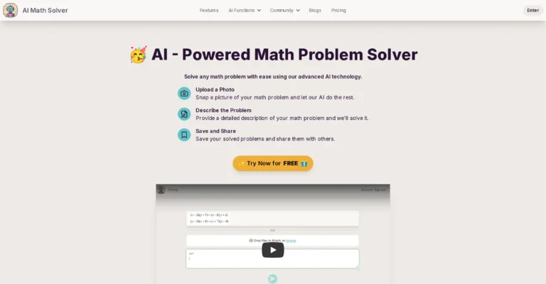AI Math Solver