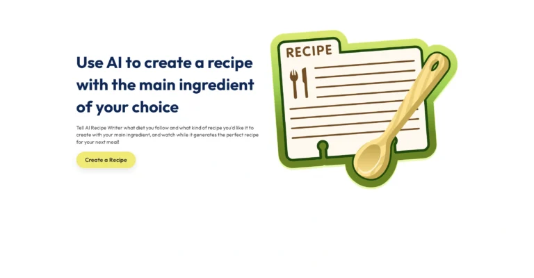 AI Recipe Writer