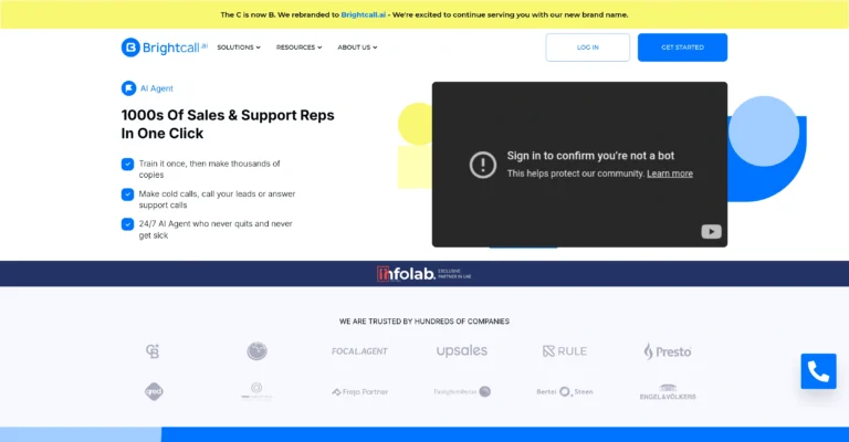Brightcall.AI - AI Agent