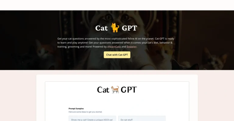 Cat GPT