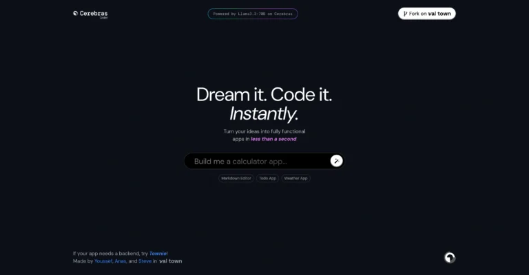 CerebrasCoder
