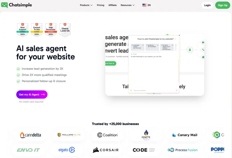 Chatsimple AI Sales Chatbotv2.0