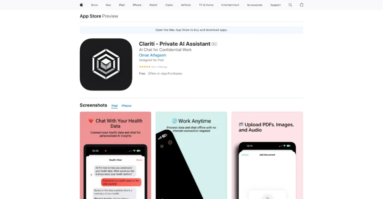 Clariti - Private AI Assistant
