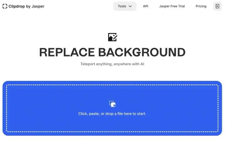 ClipDrop Replace Background