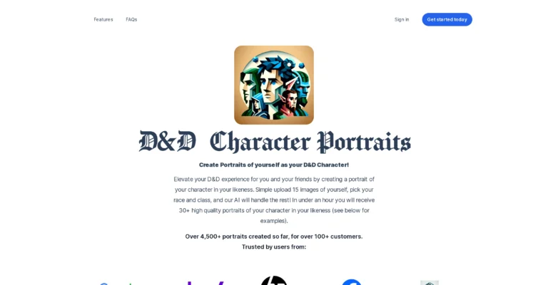 D&D Character Portraits