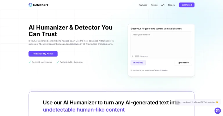 DetectGPT - AI Humanizer