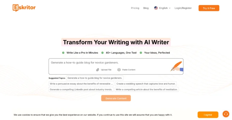 Eskritor AI Writer