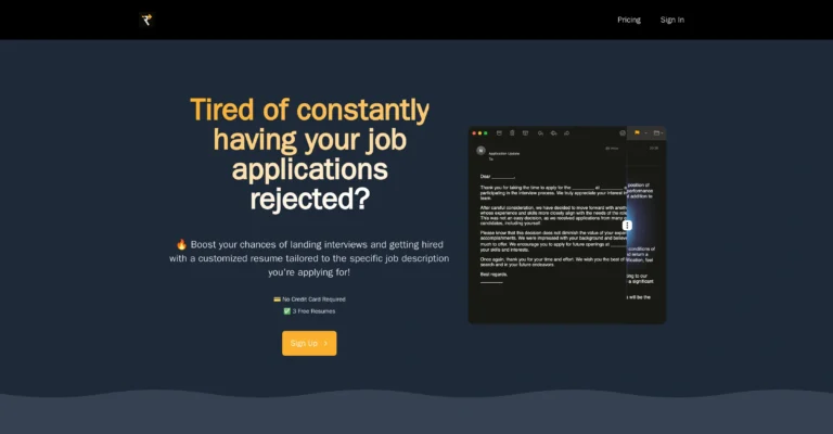 Fast Resume AI