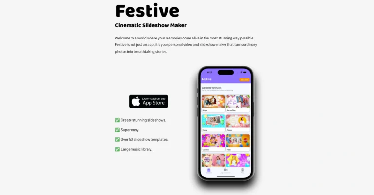 Festive Slideshow Maker
