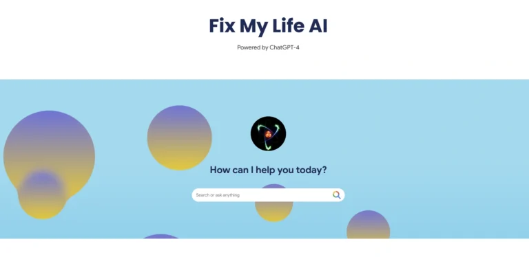 Fix My Life AI