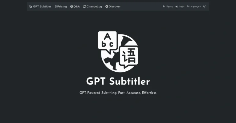 GPT Subtitler
