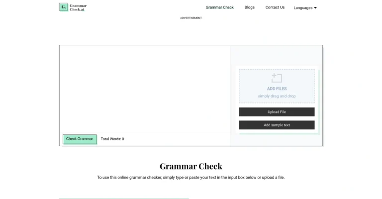 Grammar Check