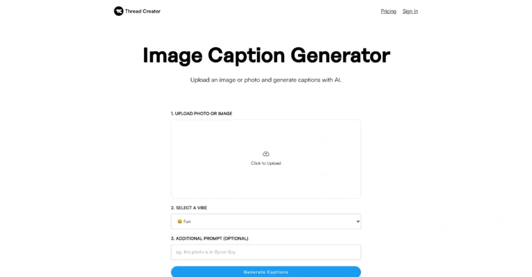 Image Caption Generator