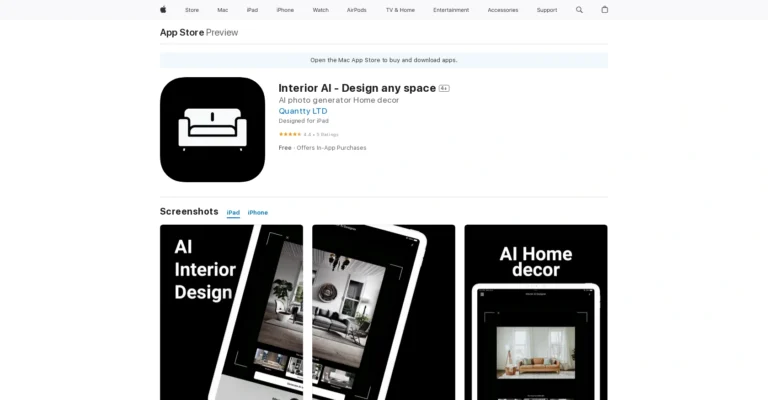 Interior AI - Design any space