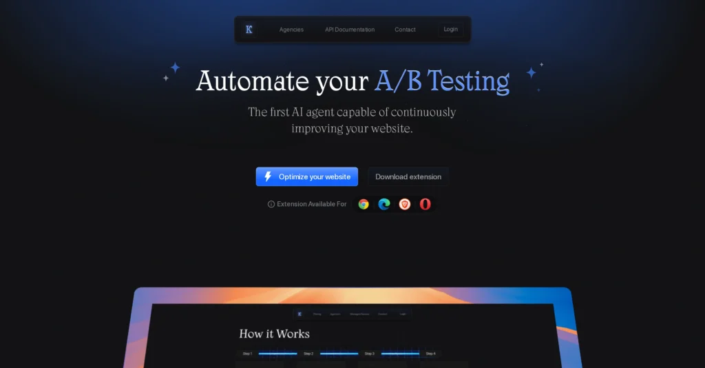Keakv3.0 interface showing homepage