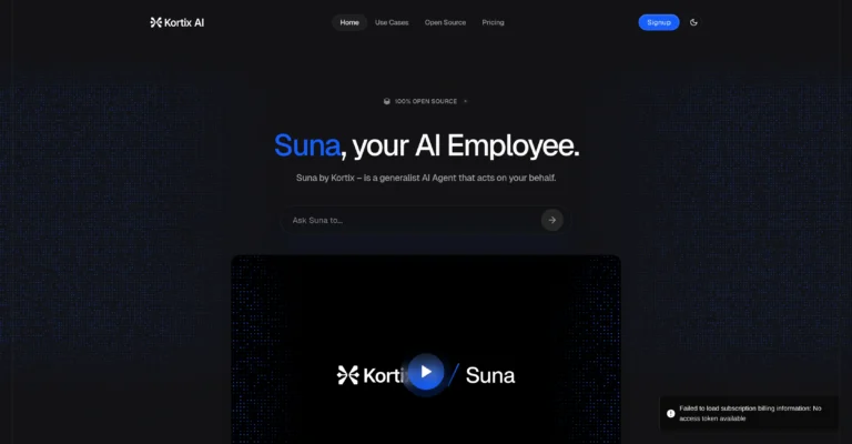 Kortix Suna