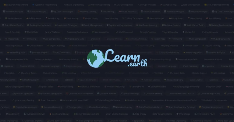 Learn Earthv1.1.0