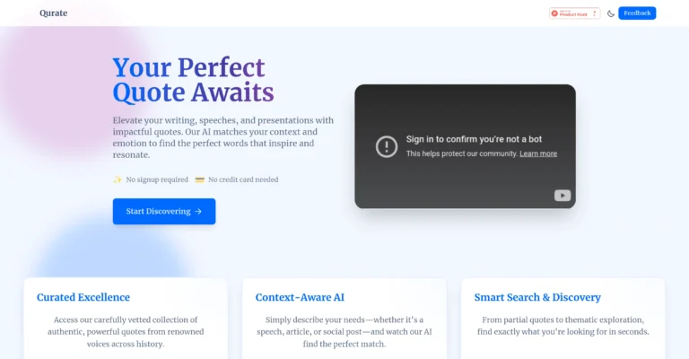 Qurate: Elevate your writing, speeches, and presentat...