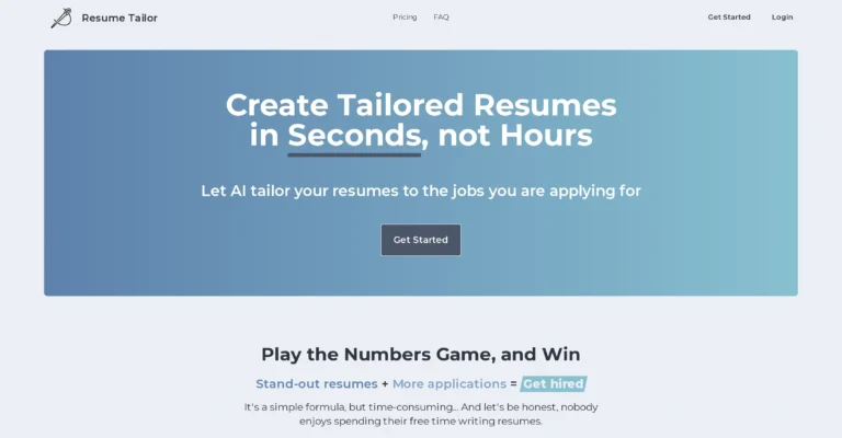 Resume Tailor