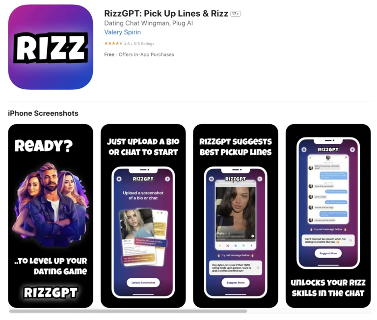 RizzGPT: Pick Up Lines & Rizz