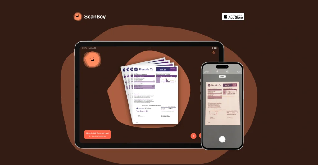 Scanboy interface showing homepage
