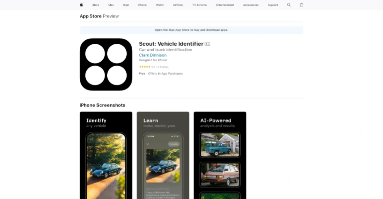 Scout: Vehicle Identifier