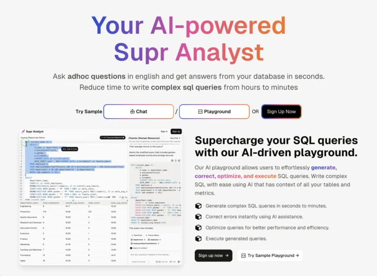 Eliza - Your AI Data Copilot