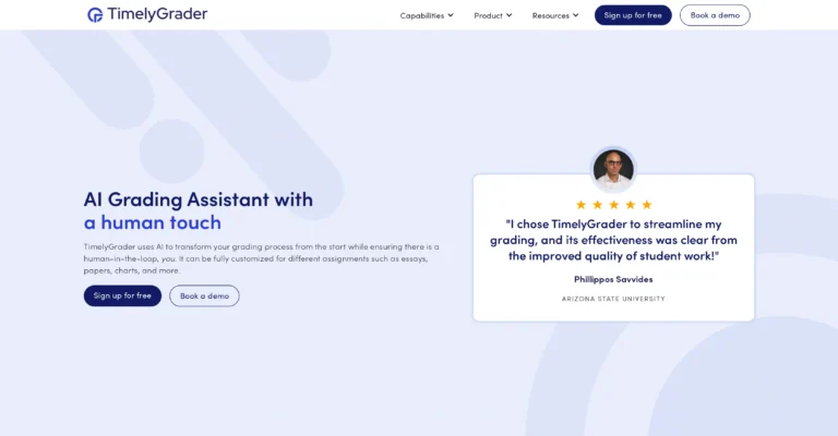 TimelyGrader | AI-Assisted Grading for Essays & Visua...